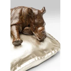 Figurine décorative Sleeping Rhino 37cm><noscript><img width=