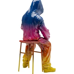 Figurine décorative Street Art Boy Rainbow 36cm><noscript><img width=