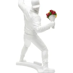 Figurine décorative Street Art Bouquet blanc 27cm><noscript><img width=