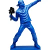 Figurine décorative Street Art Bouquet bleu 67cm>KARE Design Discount