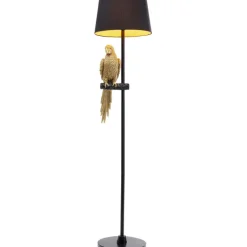 Lampadaire Animal Parrot doré 176cm>KARE Design Online