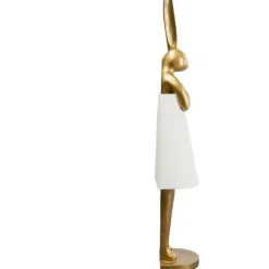 Lampadaire Animal Rabbit or/blanc 150cm><noscript><img width=