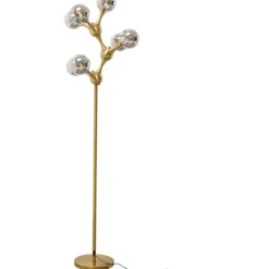 Lampadaire Atomic Balls laiton 174cm><noscript><img width=