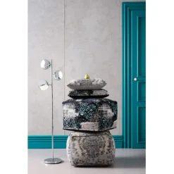 Lampadaire Calotta chrome><noscript><img width=