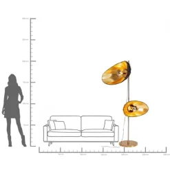 Lampadaire Diva 202cm><noscript><img width=