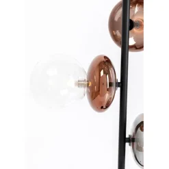 Lampadaire Double Bubble cuivre 165cm><noscript><img width=