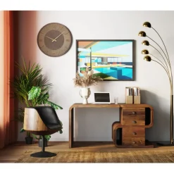 Lampadaire Five Fingers laiton><noscript><img width=