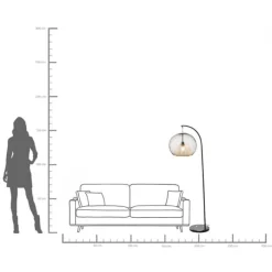 Lampadaire Grato 156cm><noscript><img width=