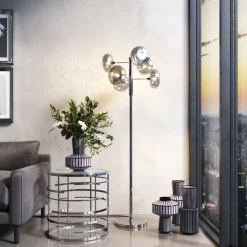 Lampadaire Headlight chromé 163cm>KARE Design Online