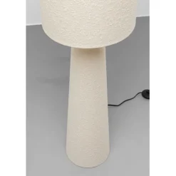 Lampadaire Marleen beige bouclé 130cm><noscript><img width=