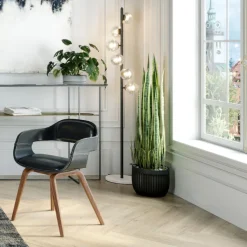 Lampadaire Scala Balls noir 160cm><noscript><img width=