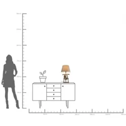 Lampe à poser Animal Bunny Love 53cm><noscript><img width=