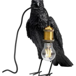 Lampe à poser Animal Crow noir mat 34cm>KARE Design New