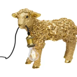 Lampe à poser Animal Flower Sheep doré 36cm>KARE Design Sale