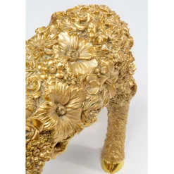 Lampe à poser Animal Flower Sheep doré 36cm><noscript><img width=