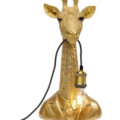 Lampe à poser Animal Giraffe doré 50cm>KARE Design Online
