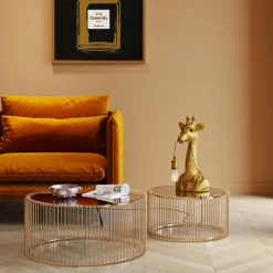 Lampe à poser Animal Giraffe doré 50cm>KARE Design Online
