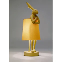 Lampe à poser Animal Rabbit champagne/peach 50cm><noscript><img width=