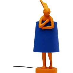 Lampe à poser Animal Rabbit orange/bleu 50cm>KARE Design Clearance