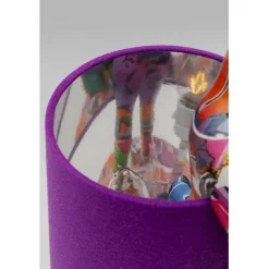 Lampe à poser Animal Rabbit Graffiti/violet 50cm><noscript><img width=
