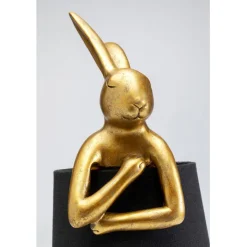 Lampe à poser Animal Rabbit doré/noir 50cm><noscript><img width=