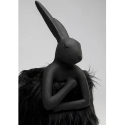 Lampe à poser Animal Rabbit Fur noir/doré 50cm><noscript><img width=