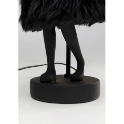 Lampe à poser Animal Rabbit Fur noir/doré 50cm><noscript><img width=