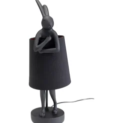 Lampe à poser Animal Rabbit noir 50cm><noscript><img width=