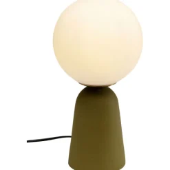 Lampe à poser Bollie vert 33cm><noscript><img width=