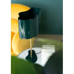 Lampe à poser Cloudy ovale Petrol 49cm>KARE Design Outlet