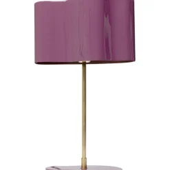 Lampe à poser Cloudy ovale plum 49cm><noscript><img width=