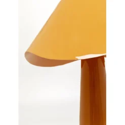 Lampe à poser Cloudy rond orange 49cm><noscript><img width=