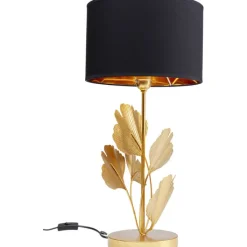 Lampe à poser Flores doré 62cm><noscript><img width=
