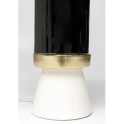 Lampe à poser Josy blanc-noir 51cm><noscript><img width=