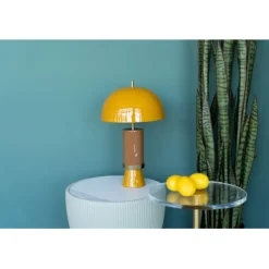 Lampe à poser Josy jaune 51cm>KARE Design Hot