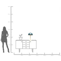 Lampe à poser Lia midnight 50cm><noscript><img width=