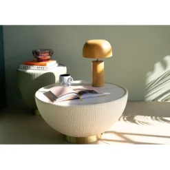 Lampe à poser Loungy Curry 38cm>KARE Design