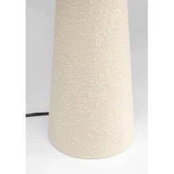 Lampe à poser Marleen beige bouclé 60cm><noscript><img width=
