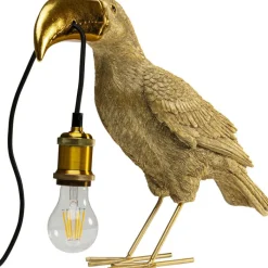 Lampe à poser Toucan doré 42cm><noscript><img width=