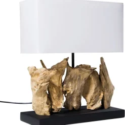 Lampe à poser verticale nature 43cm><noscript><img width=