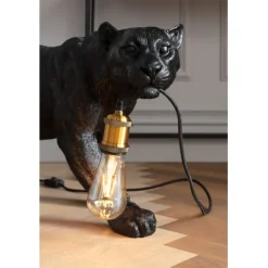 Lampe de sol Animal Bagheera 40cm>KARE Design Best