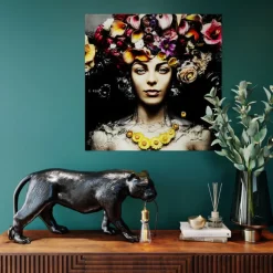 Lampe de sol Animal Bagheera 40cm><noscript><img width=