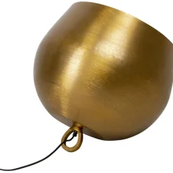 Lampe de sol Apollon Smooth doré Ø50cm><noscript><img width=