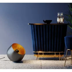 Lampe de sol Apollon Smooth Graphite Ø50cm>KARE Design New