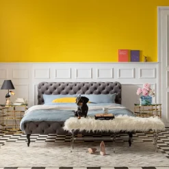 Lit Desire Velvet Silver Grey 160x200 cm><noscript><img width=