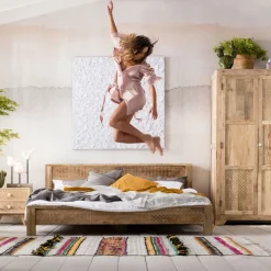 Lit en bois Puro 160x200cm><noscript><img width=