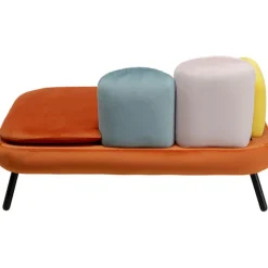 Lit pour chien/chat Diva orange><noscript><img width=
