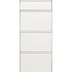 Meuble à chaussures Caruso 3+1 blanc>KARE Design Discount