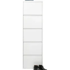 Meuble à chaussures Caruso 5 blanc><noscript><img width=