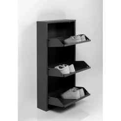 Meuble à chaussures Caruso 3 noir (MO)><noscript><img width=